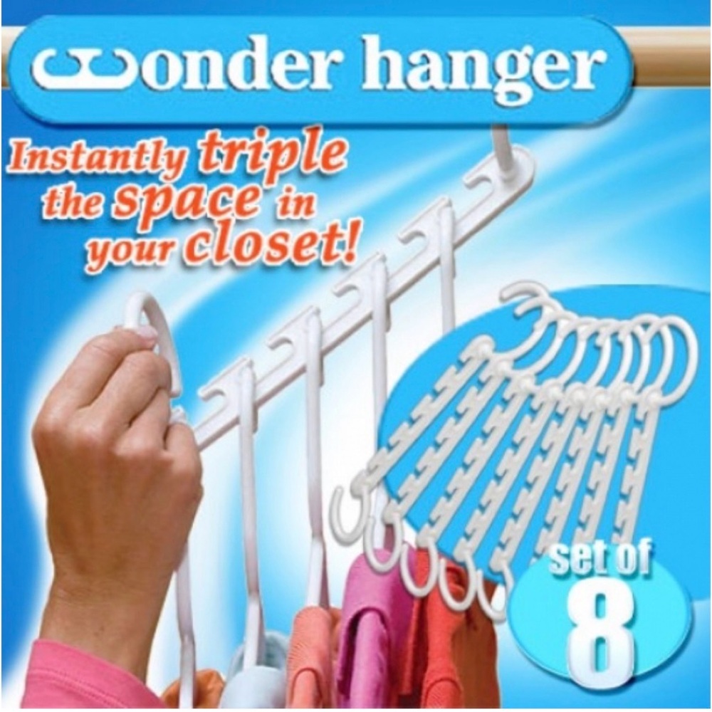 “Wonder Hanger” 8 Pack  NWT